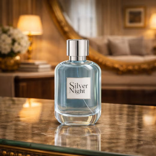 Pflege-Geschenkset Silver Night 4-tlg. Herren Duftset: EdP, Duschgel, Aftershave