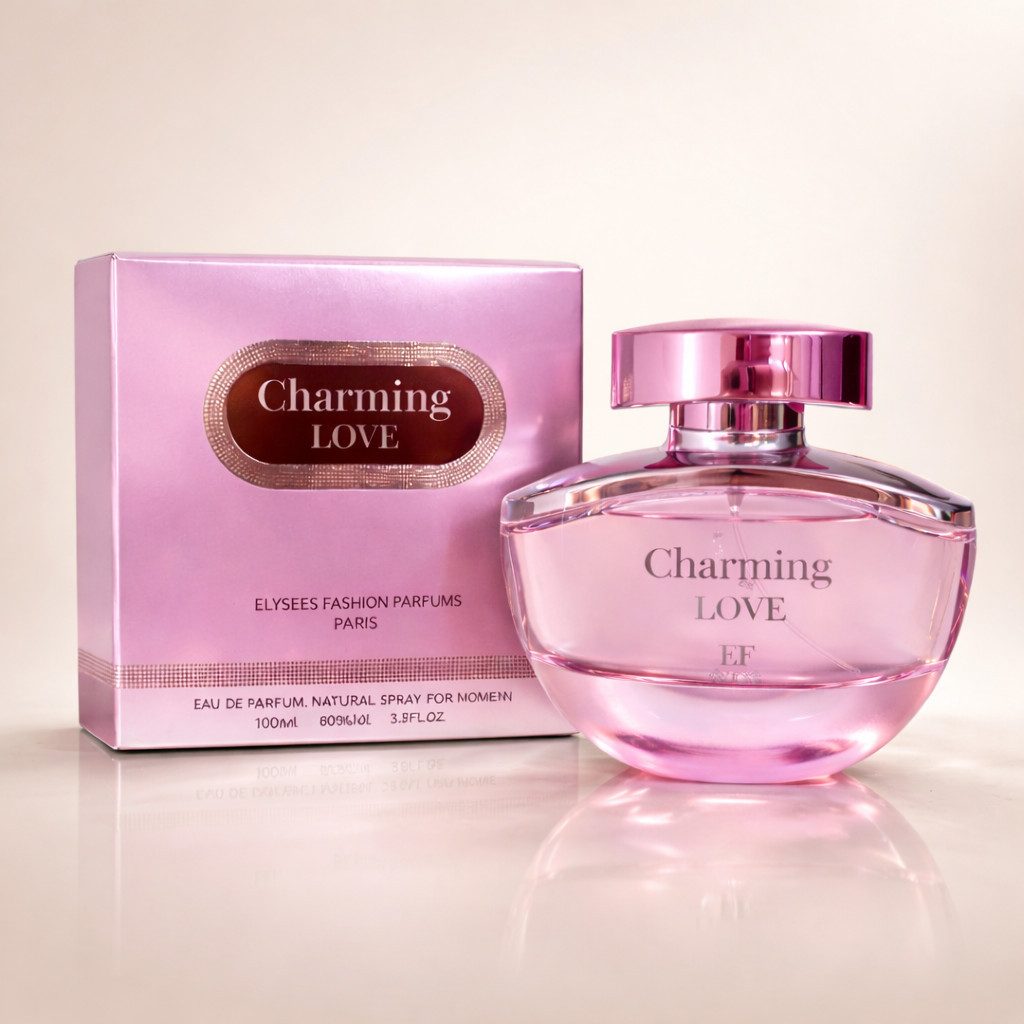 Eau de Parfum Charming Love Damenduft, Frisch, Blumig, Süß, aus Paris 100ml