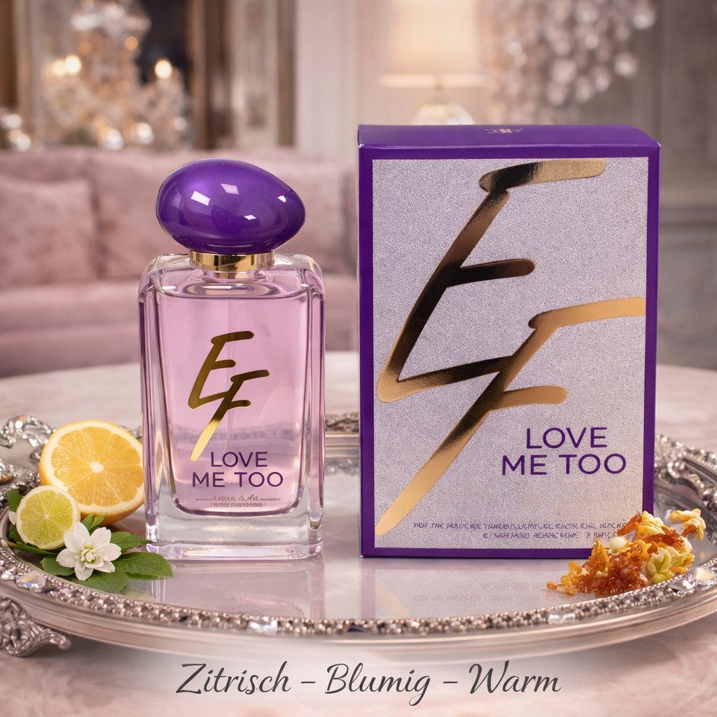 Eau de Parfum Love Me To Women's Fragrance Floral Fruity Fresh from Paris 100 ml