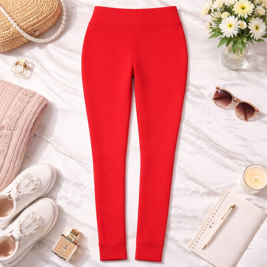 Sweathose NEXGEN OUTFITS Damen Comfort Stretch Leggings Baumwolle Freizeit Hose