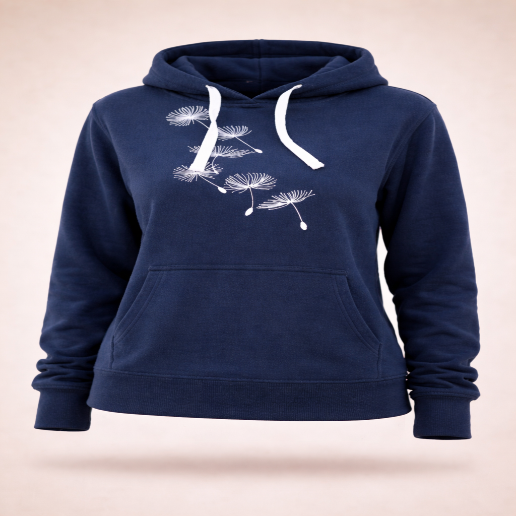 Fleecepullover Damen Fleece Kapuzenpullover Pulli Sweatjacke