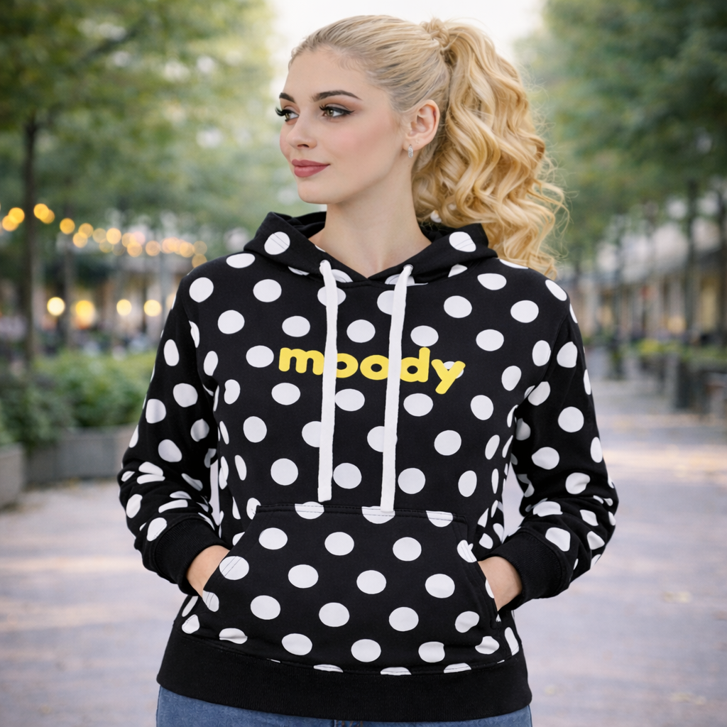 Fleecepullover Damen Fleece Kapuzenpullover Pulli Sweatjacke