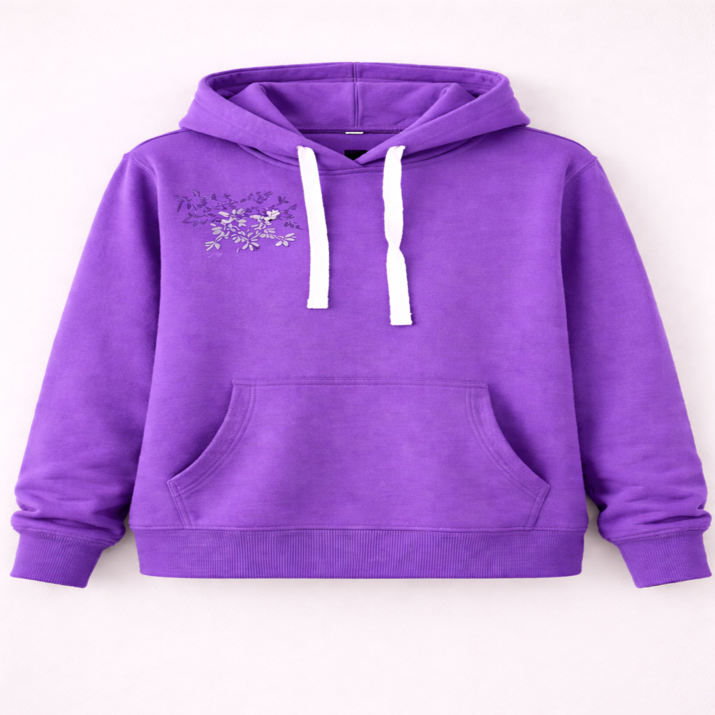 Fleecepullover Damen Fleece Kapuzenpullover Pulli Sweatjacke