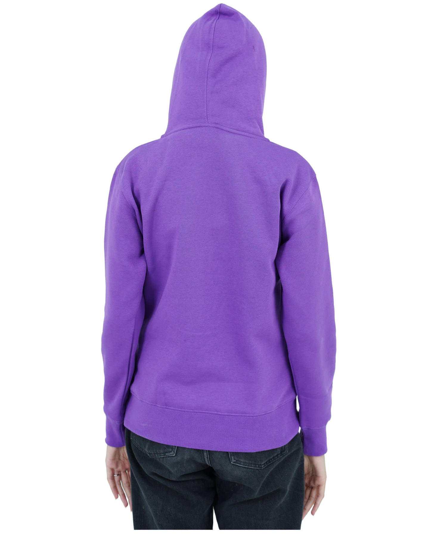 Damen Hoodie Kapuzenpullover Lila