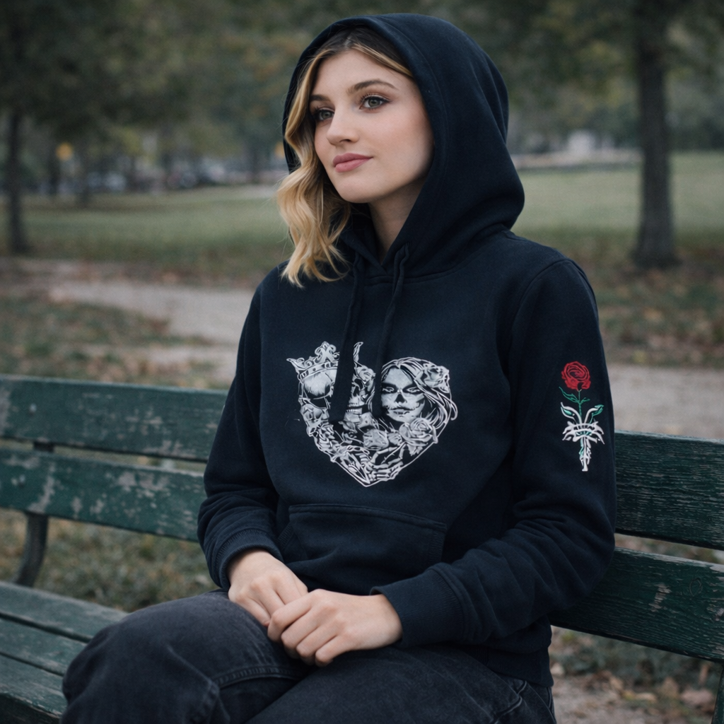 Fleecepullover Damen Fleece Kapuzenpullover Pulli Sweatjacke