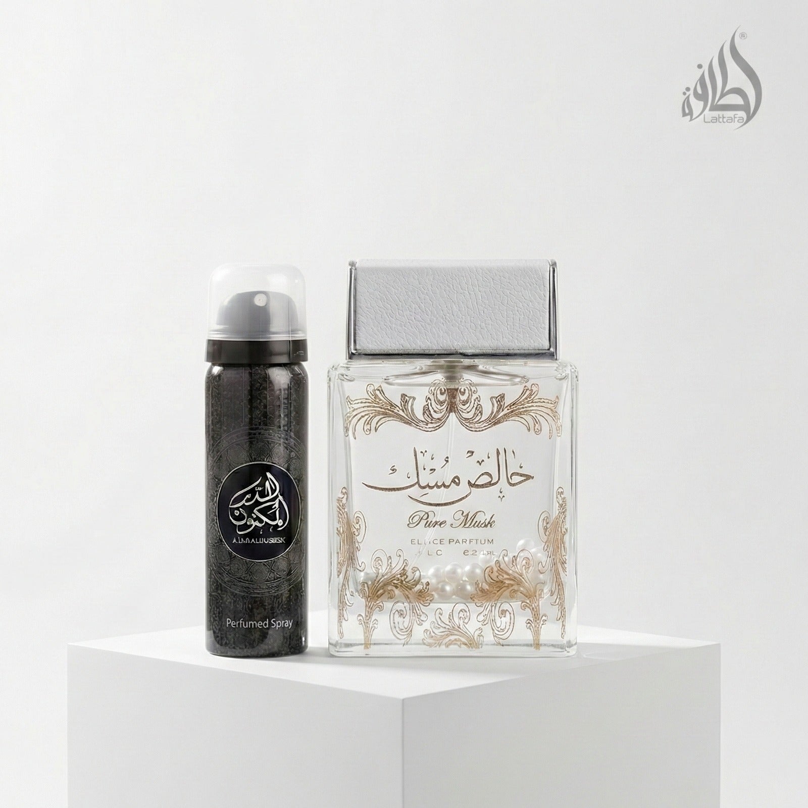 Duft-Set Khalis Pure Musk Unisex Duftset EDP 100 ml + Spray 100 ml