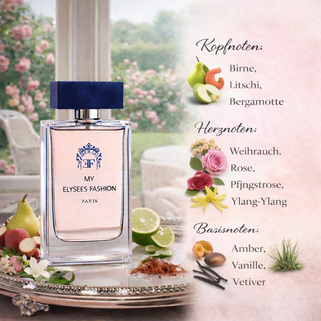 Eau de Parfum My Elysee Fashion Damenduft Fruchtig Blumig Orientalisch 100 ml