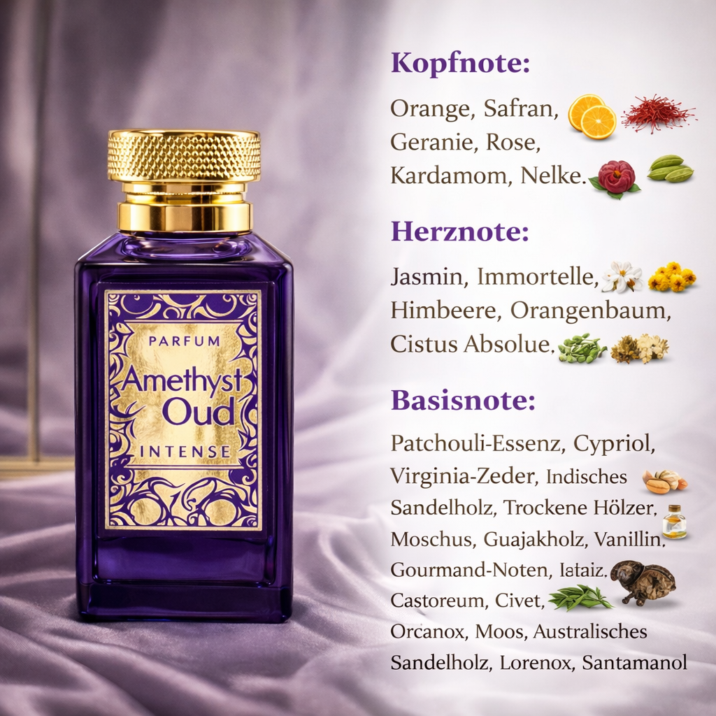 Amethyst Oud Intense Unisex 100ml Perfume