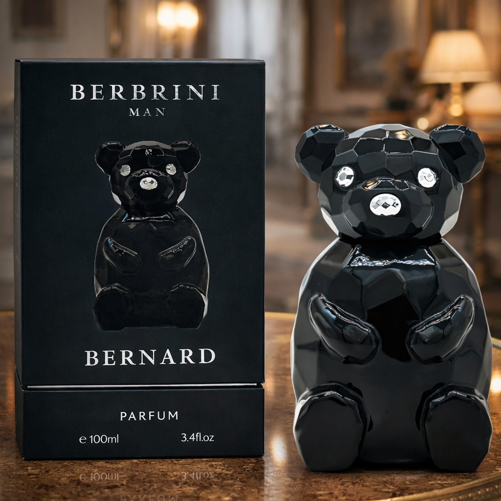 Eau de Parfum Bernard Man Luxus Herrenduft, Blumig, Würzig, Holzig, e100 ml