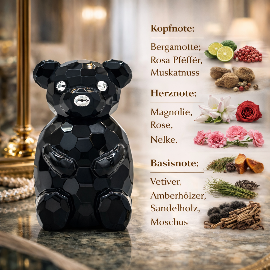 Eau de Parfum Bernard Man Luxus Herrenduft, Blumig, Würzig, Holzig, e100 ml