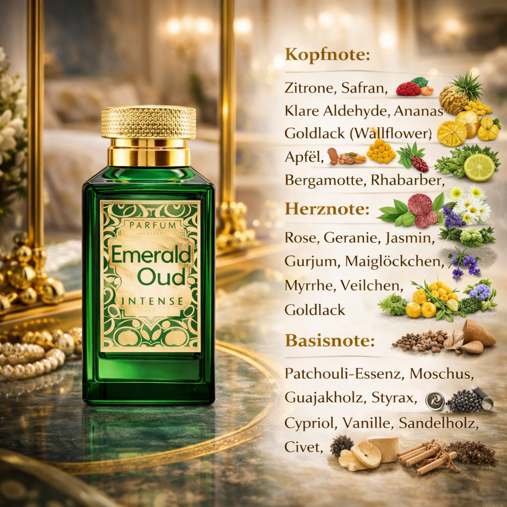 Emerald Oud Intense Unisex 100ml Perfume