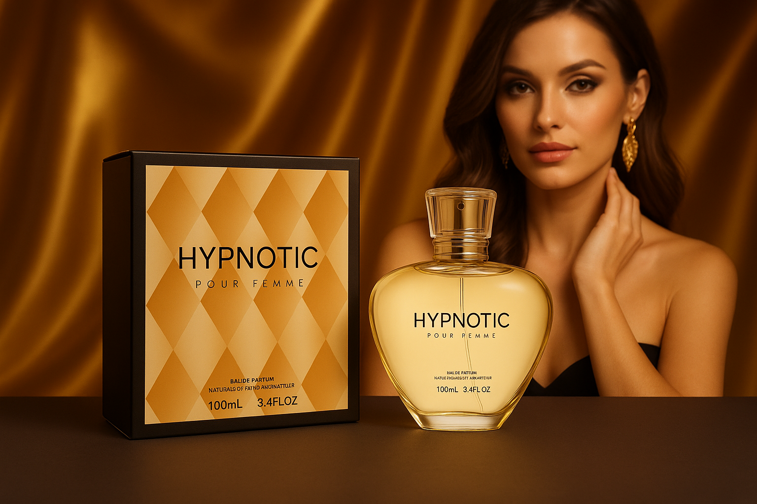 Eau de Parfum Hypnotic Pour Femme für Damen inspiriert von Gold Rush 100 ml