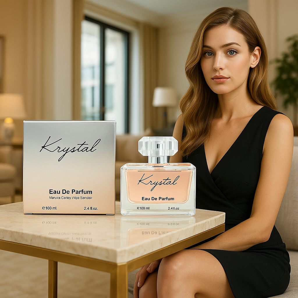 Eau de Parfum Krystal Pour Femme Inspiriert von Sí Hergestellt in Spanien 100 ml