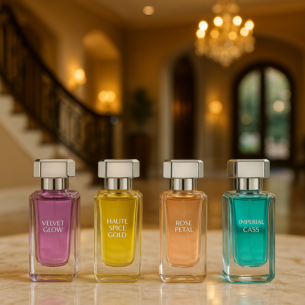 Eau de Parfum Laghmani Signature Collection Damendüfte Geschenkset 4×30 ml