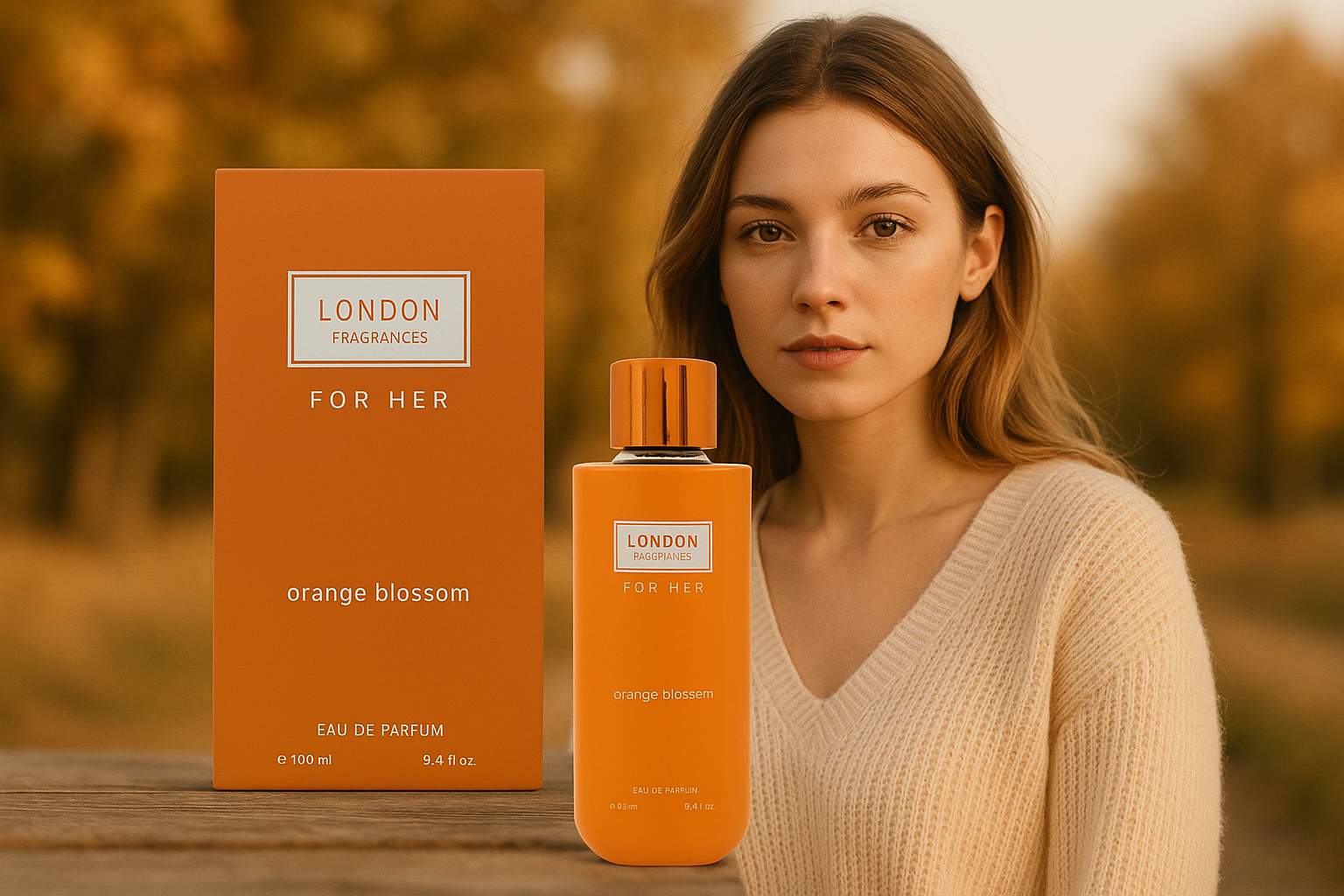Eau de Parfum London Fragrances For Her Orange Blossom Made in England 100 ml