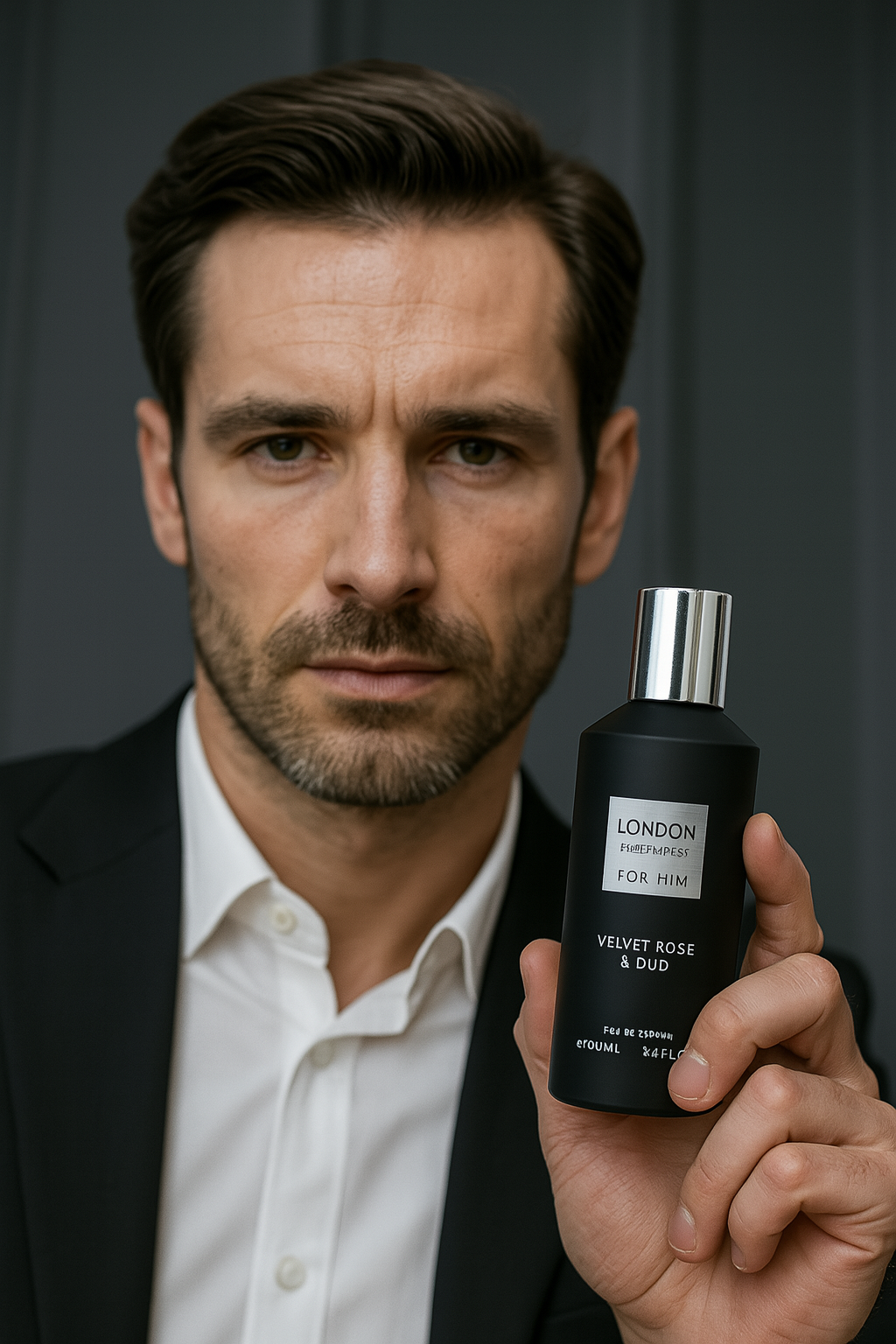 Eau de Parfum London Fragrances For Him Samtrose & Oud Made in England 100 ml