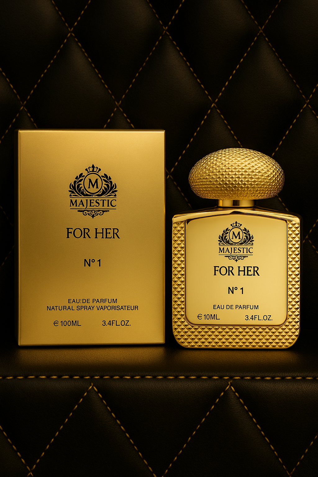 Eau de Parfum Majestic For Him No.7 Herrenduft Hergestellt in England 100 ml