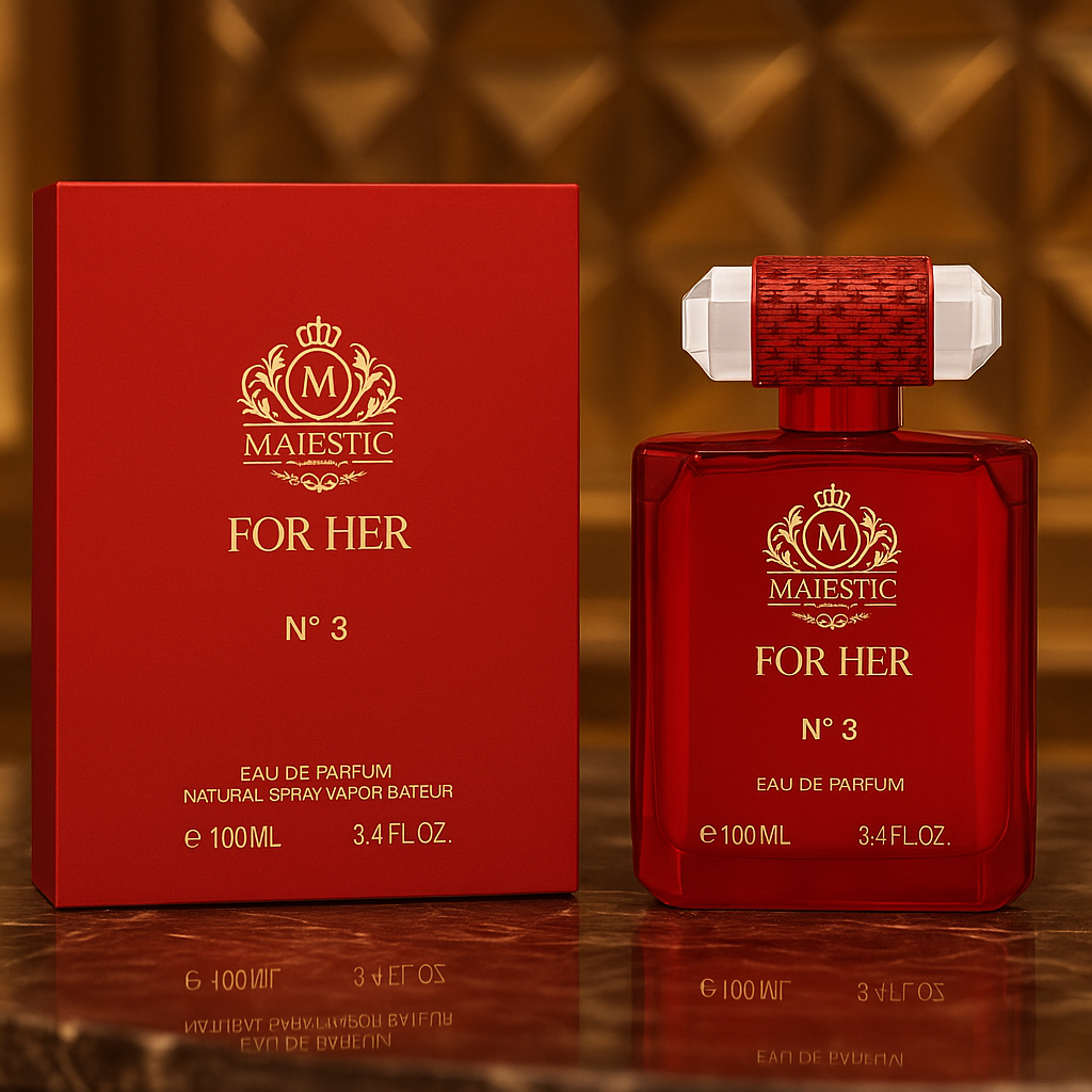 Eau de Parfum Majestic for Her No.3 Damenduft Hergestellt in England 100 ml