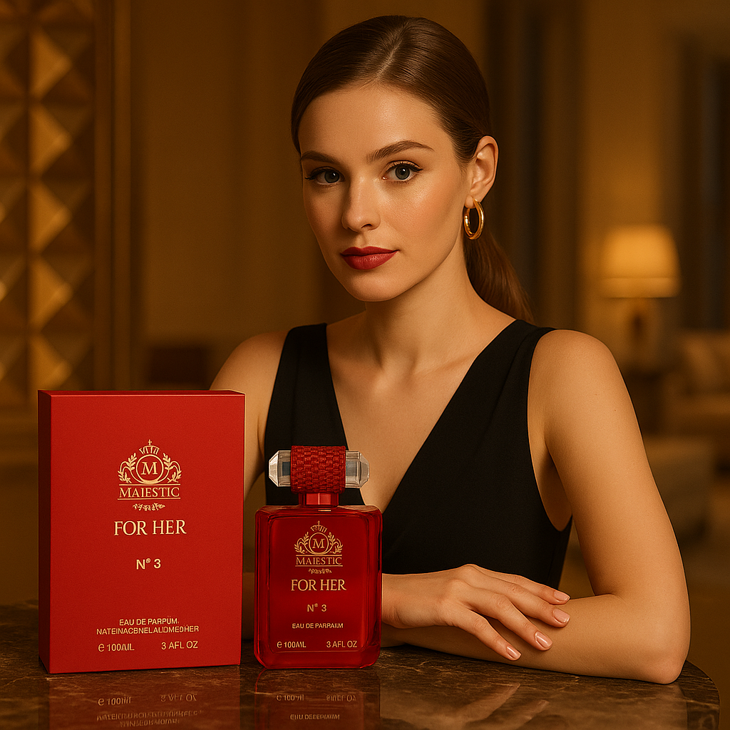 Eau de Parfum Majestic for Her No.3 Damenduft Hergestellt in England 100 ml