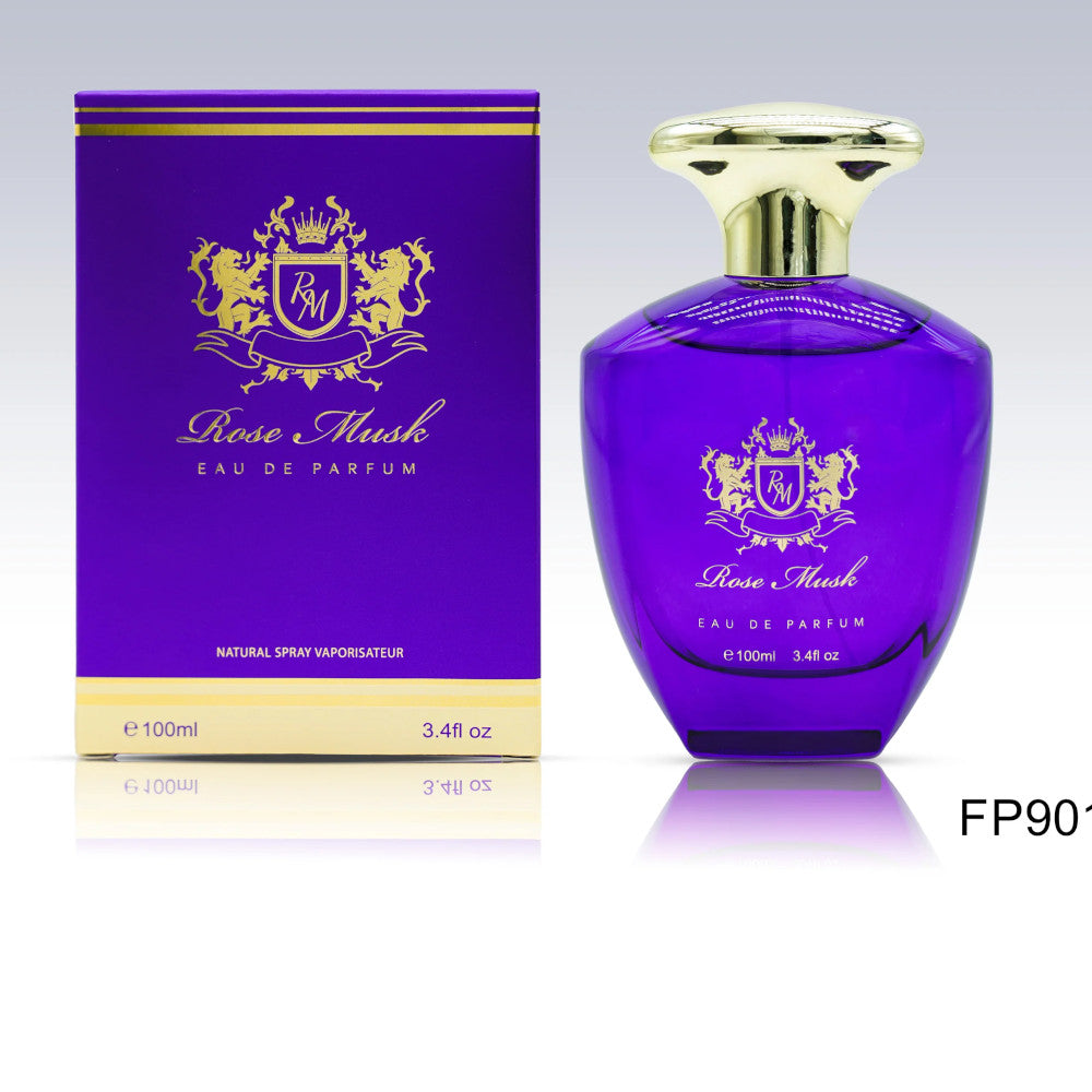 Eau de Parfum Rose Musk For Her Hergestellt in England 100 ml