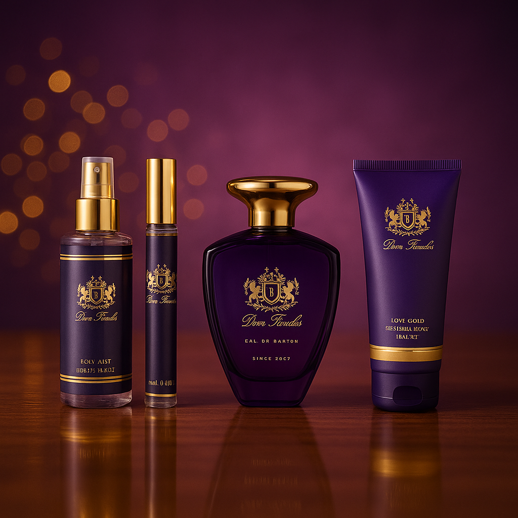 Pflege-Geschenkbox Rose Musk 4-tlg. Damen Geschenkset Inspiriert von F* Fabulous