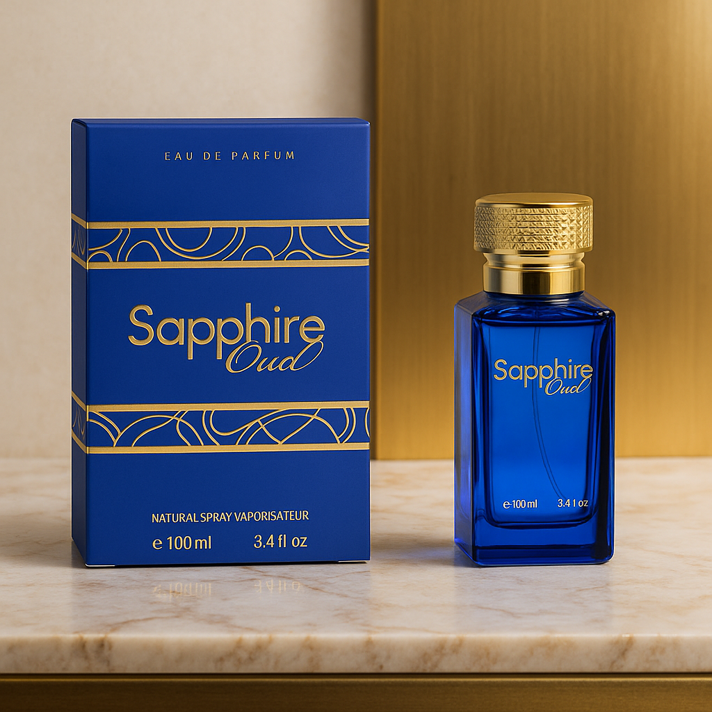 Eau de Parfum Sapphire Oud Unisex Hergestellt in England 100 ml