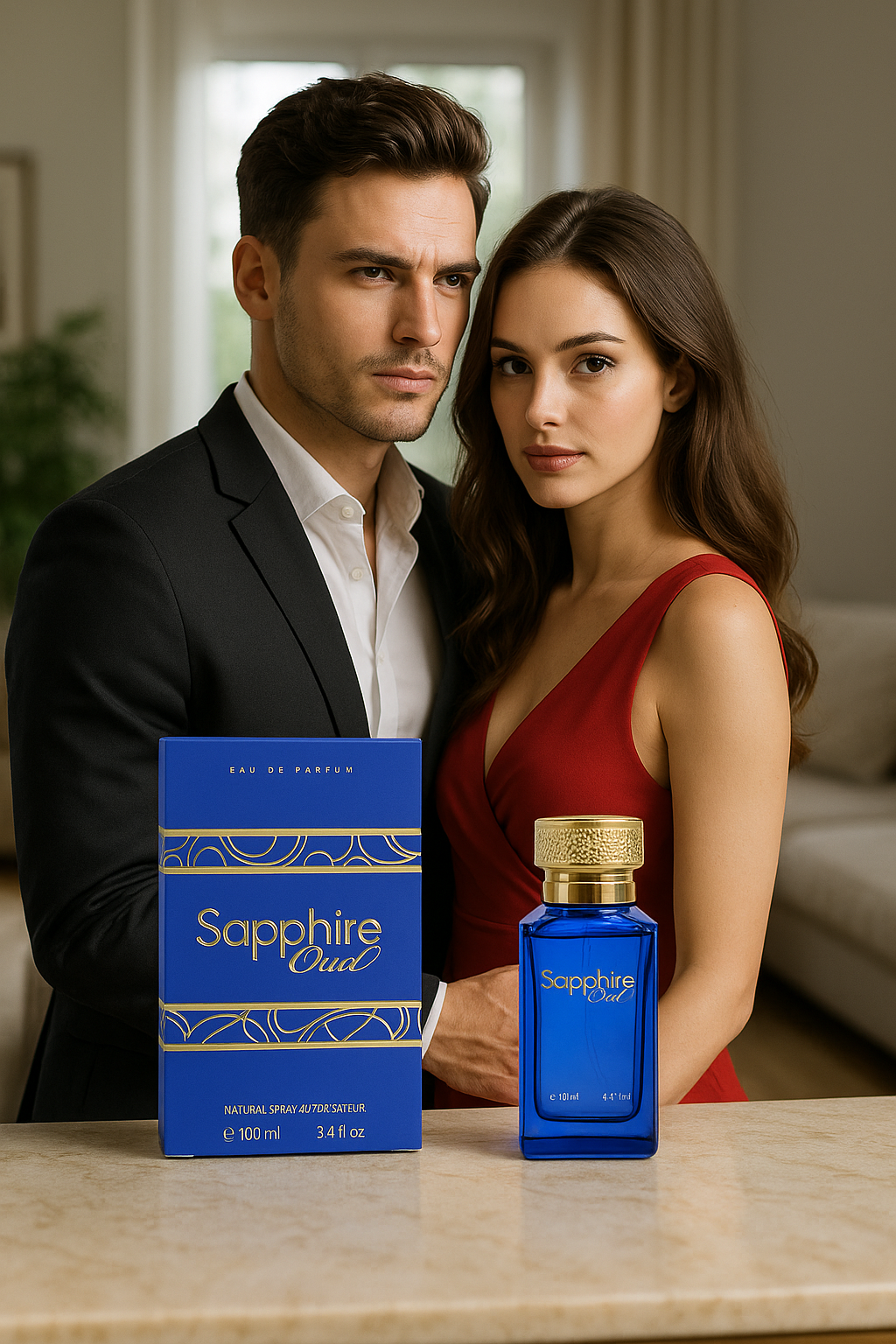 Eau de Parfum Sapphire Oud Unisex Hergestellt in England 100 ml