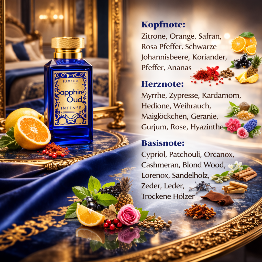 Sapphire Oud Intense Unisex 100ml Perfume