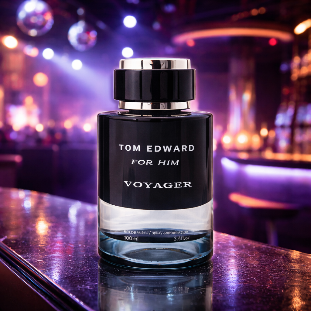 Eau de Parfum Tom Edward Voyager for Him Herrenduft Frisch Holzig Aromatisch e100 ml