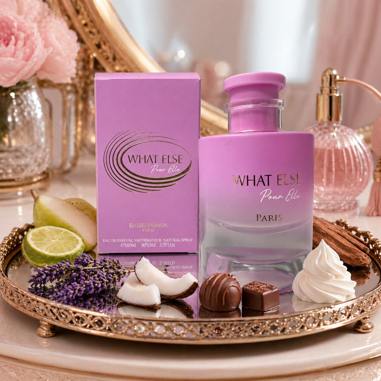 Eau de Parfum What Else Pour Elle Damenduft Blumig Fruchtig aus Paris 100 ml