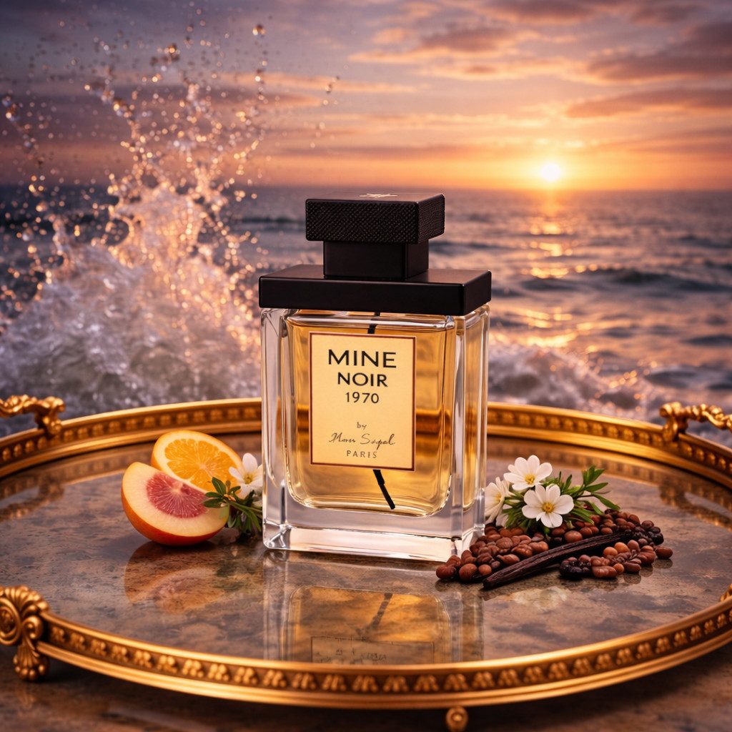Mine Noir 1970 Herrenduft, Blumig, Aquatisch, Holzig, aus Paris 100 ml