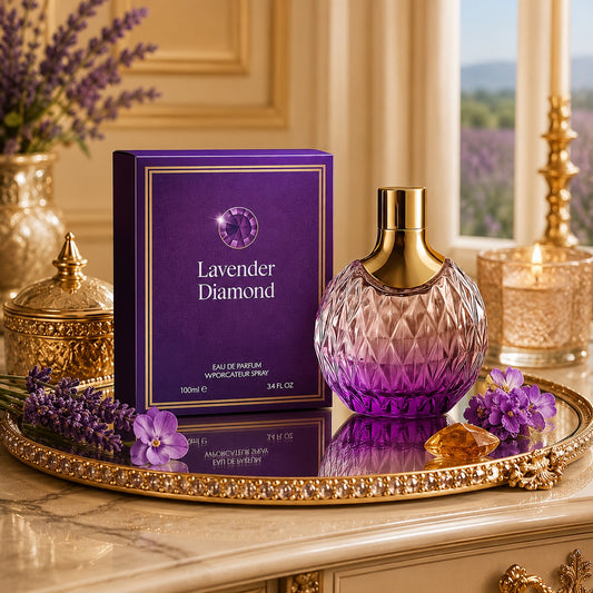 Eau de Parfum Lavender Diamond Pour Femme – Hergestellt in England e100 ml
