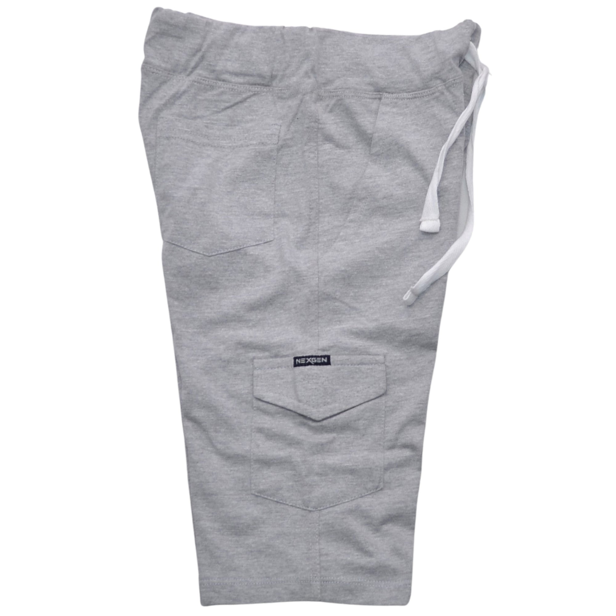 Jungen Bermuda-Shorts Grau Roter Indianer