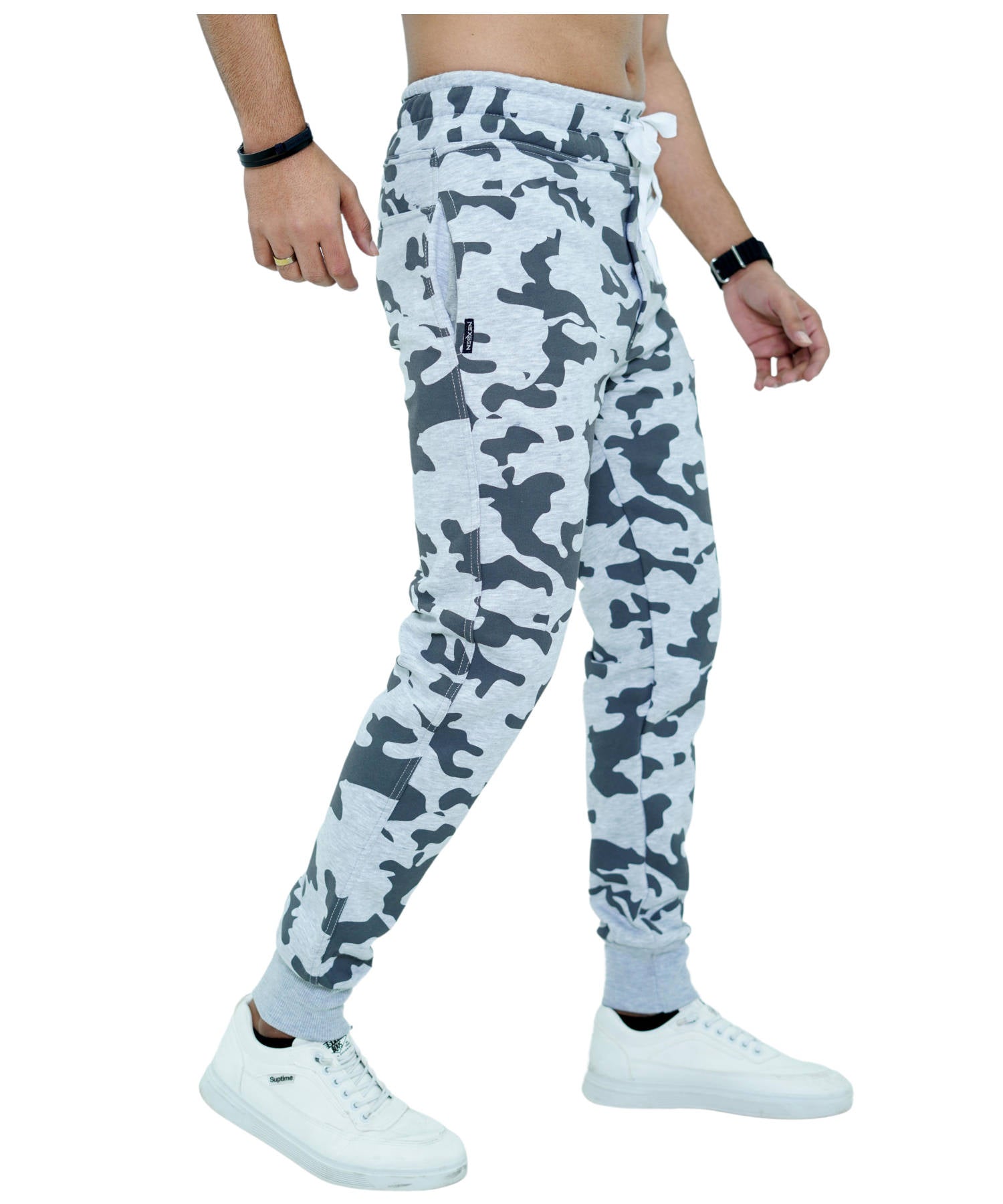 Herren Jogginghose Fleece Tarnung