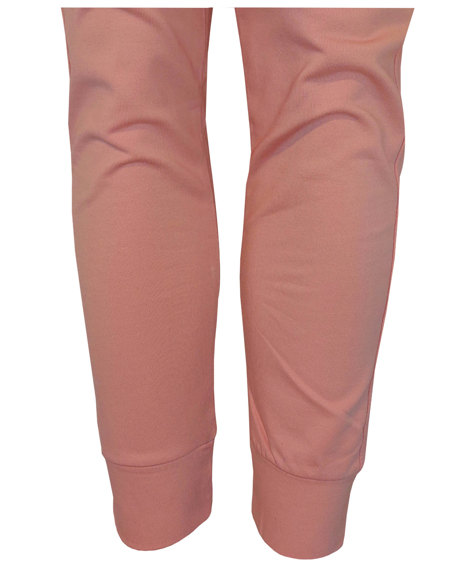 Damen Jogginghose Rosa mit Seitentaschen aus Baumwolle Slim Fit