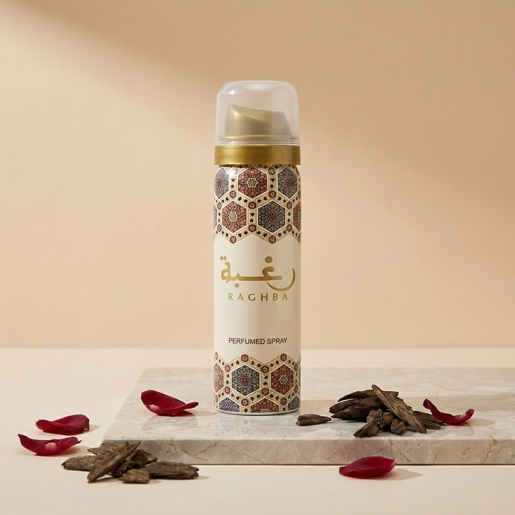 Duft-Set Lattafa Raghba Luxus Geschenkset, Eau de Parfum 100 ml + Spray