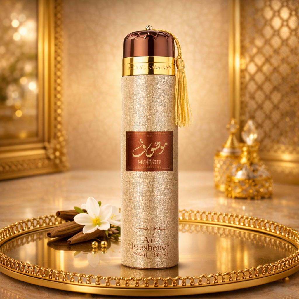 Duft-Set Mousuf Parfum Geschenkset: EDP + Deo + Lufterfrischer