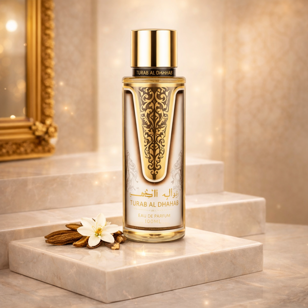 Fragrance Set Turab Al Dhahab Gift Set, EDP, Body Mist & Air Freshener