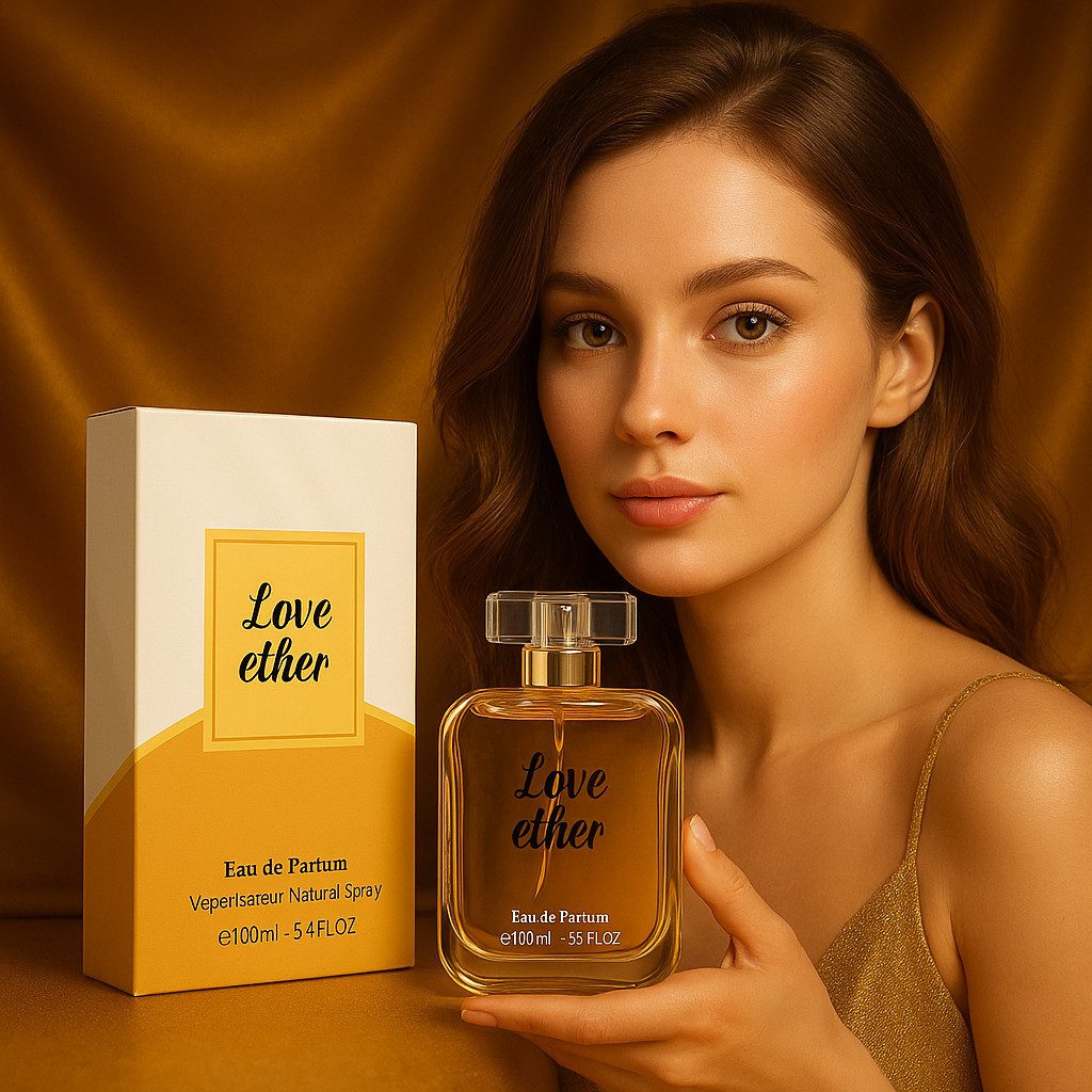 Eau de Parfum LOVE ETHER POUR FEMME – Hergestellt in Spanien, 100 ml Eau de Parfum