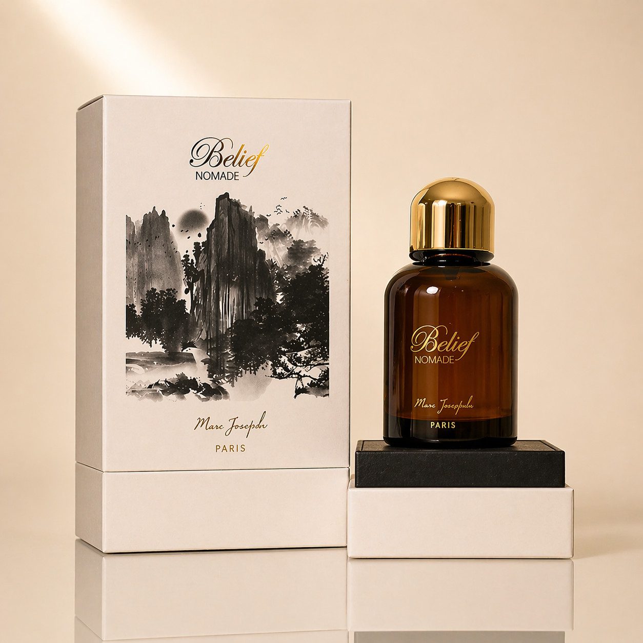 Eau de Parfum Belief Nomade Herrenduft Orientalisc Holzig Blumig aus Paris 100 ml