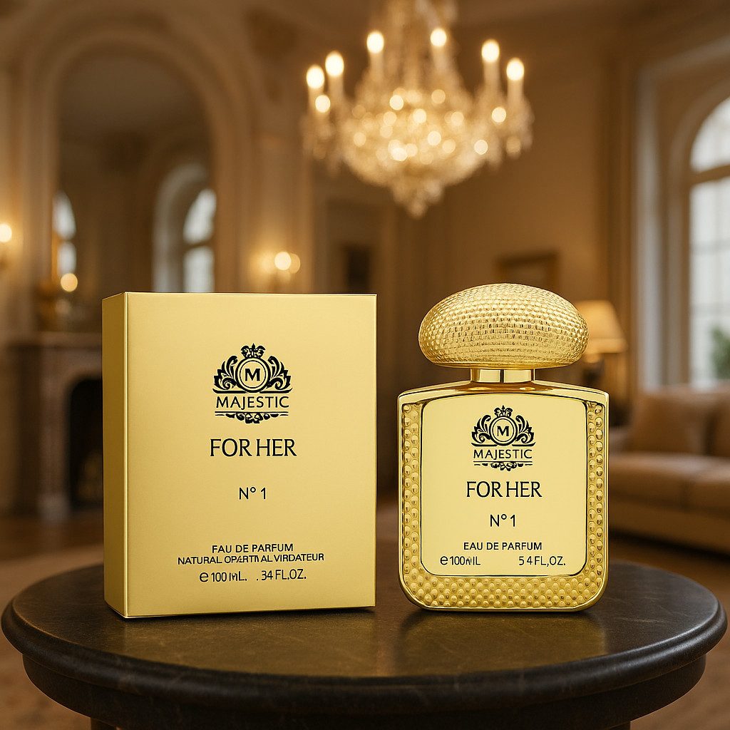 Eau de Parfum Majestic for Her No.1 Women's Fragrance Made in England 100 ml