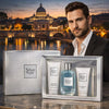 Pflege-Geschenkset Silver Night 4-tlg. Herren Duftset: EdP, Duschgel, Aftershave
