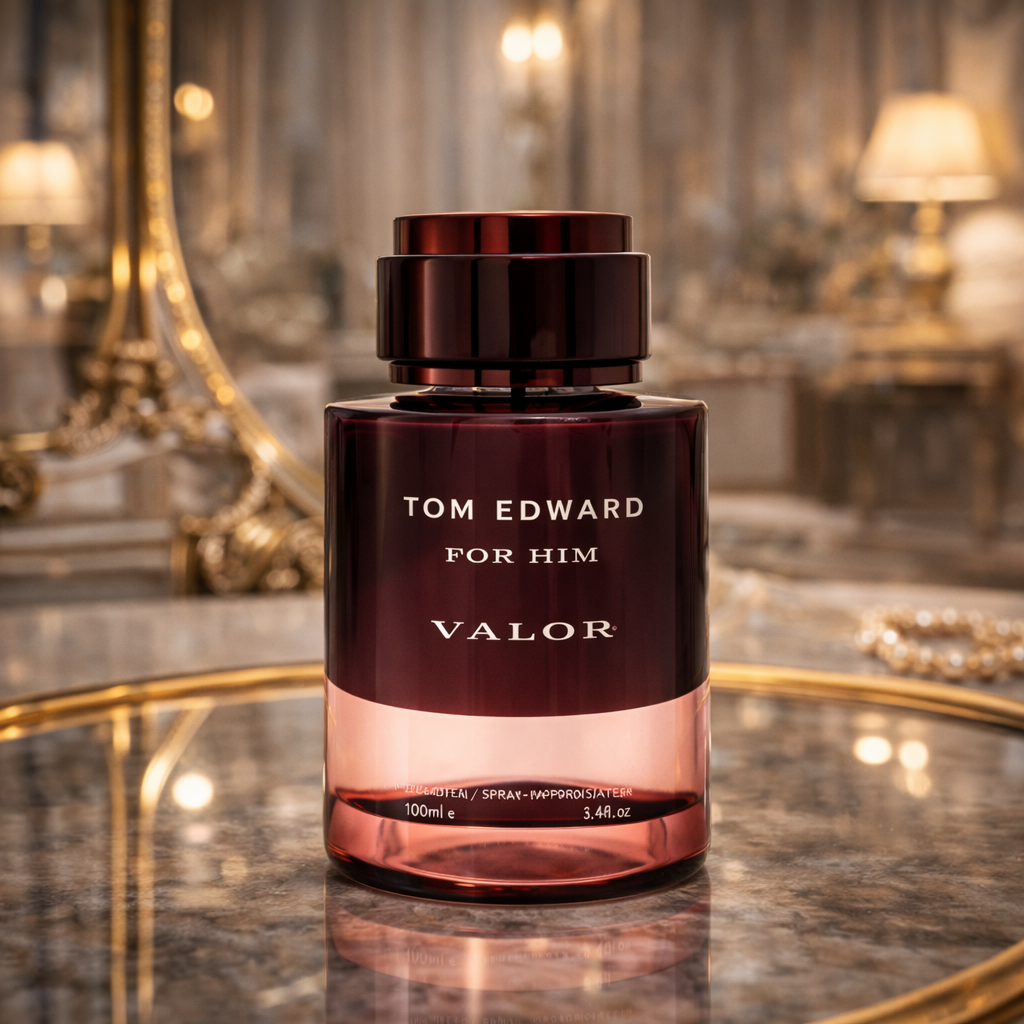 Eau de Parfum Tom Edward Valor for Him Herrenduft Würzig Holzig Orientalisch e100 ml