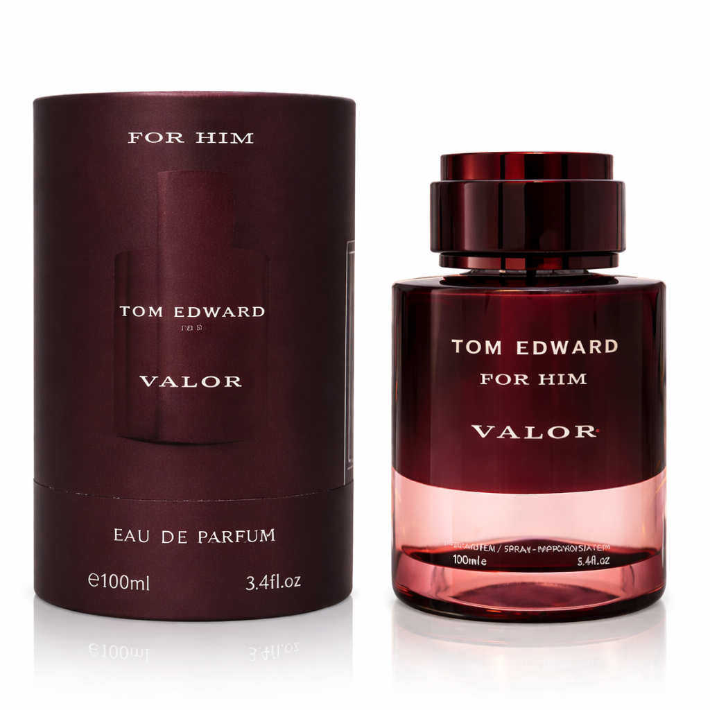 Eau de Parfum Tom Edward Valor for Him Herrenduft Würzig Holzig Orientalisch e100 ml