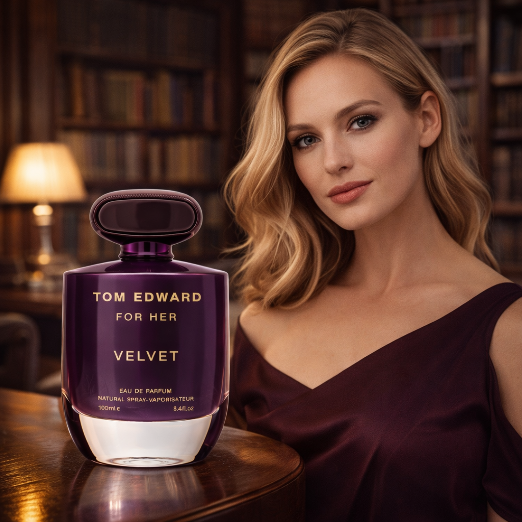 Eau de Parfum Tom Edward Velvet for Her Damenduft Fruchtig Süß Gourmand e100 ml