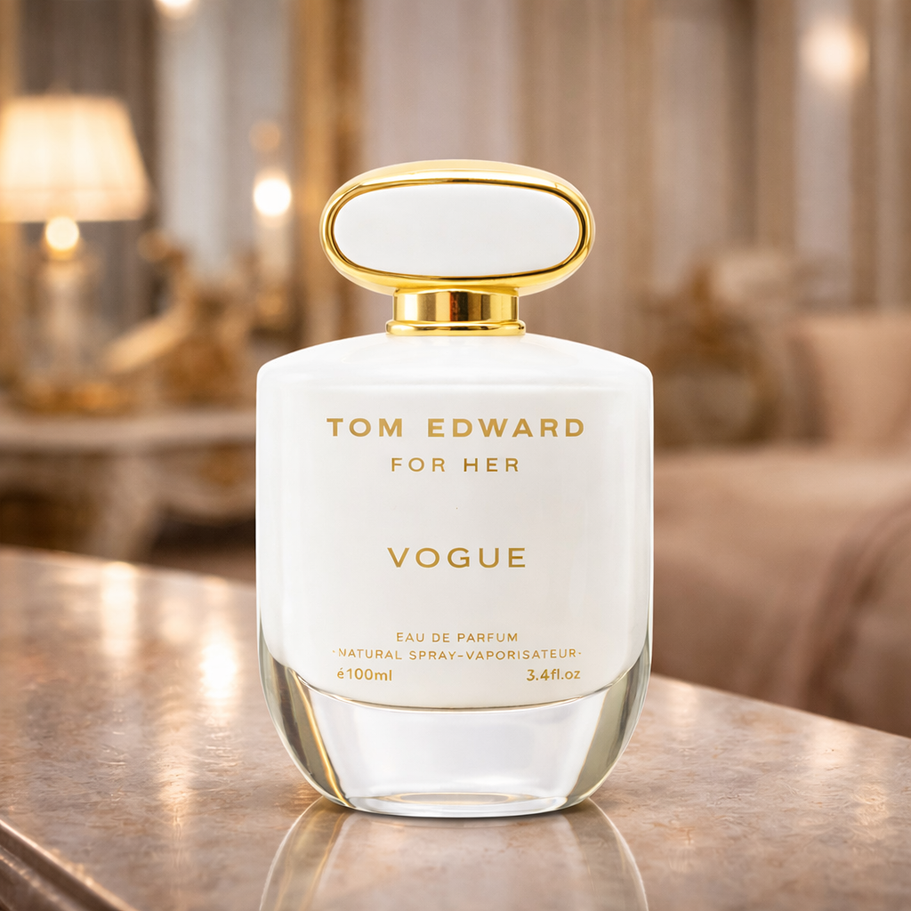 Eau de Parfum Tom Edward Vogue for Her Luxus Damenduft Blumig Holzig Weich e100 ml