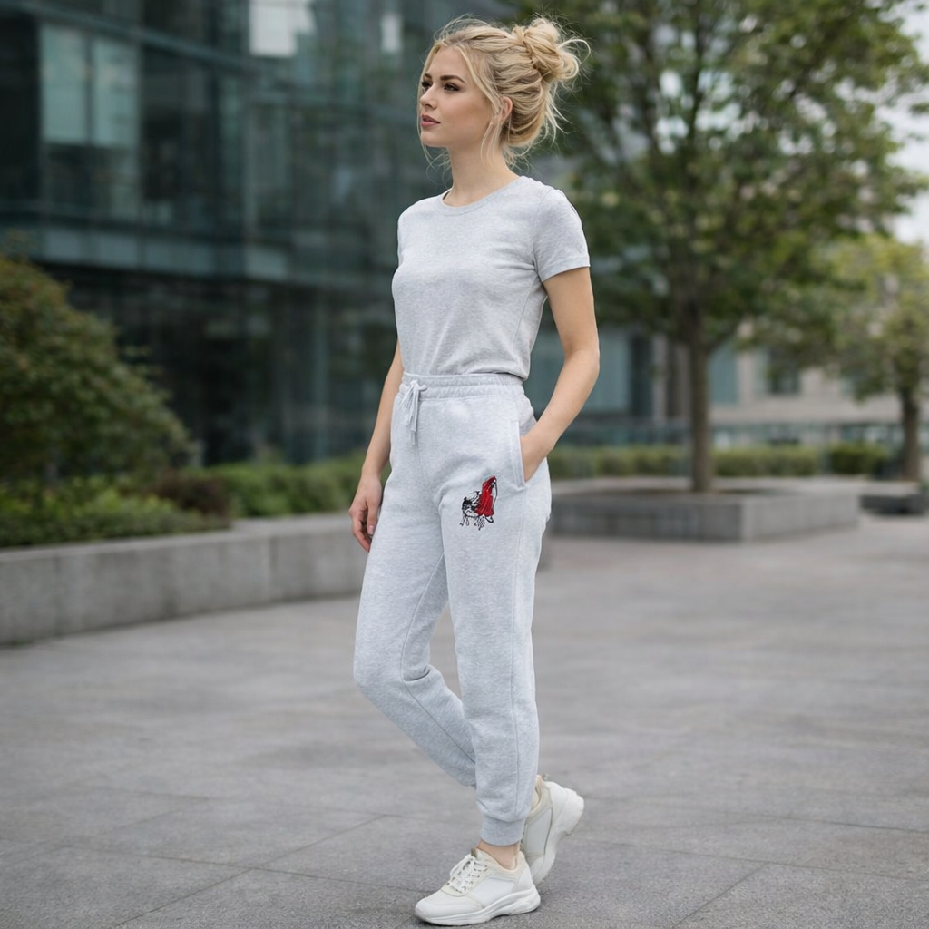 Fleecehose Damen Fleece Jogginghose Bequem, Warm & Lässig für Alltag & Freizeit