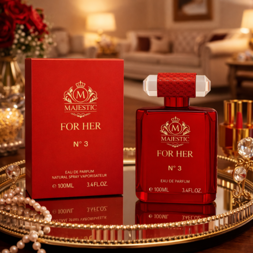 Eau de Parfum Majestic for Her No.3 Women's Fragrance Made in England 100 ml