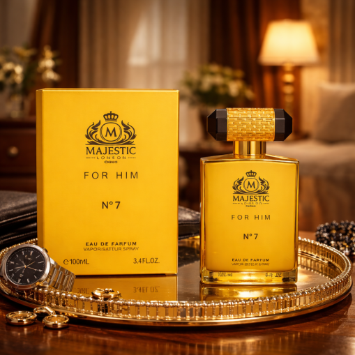 Eau de Parfum Majestic For Him No.7 Men's Fragrance Made in England 100ml