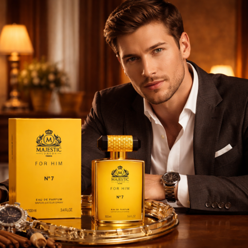 Eau de Parfum Majestic For Him No.7 Men's Fragrance Made in England 100ml